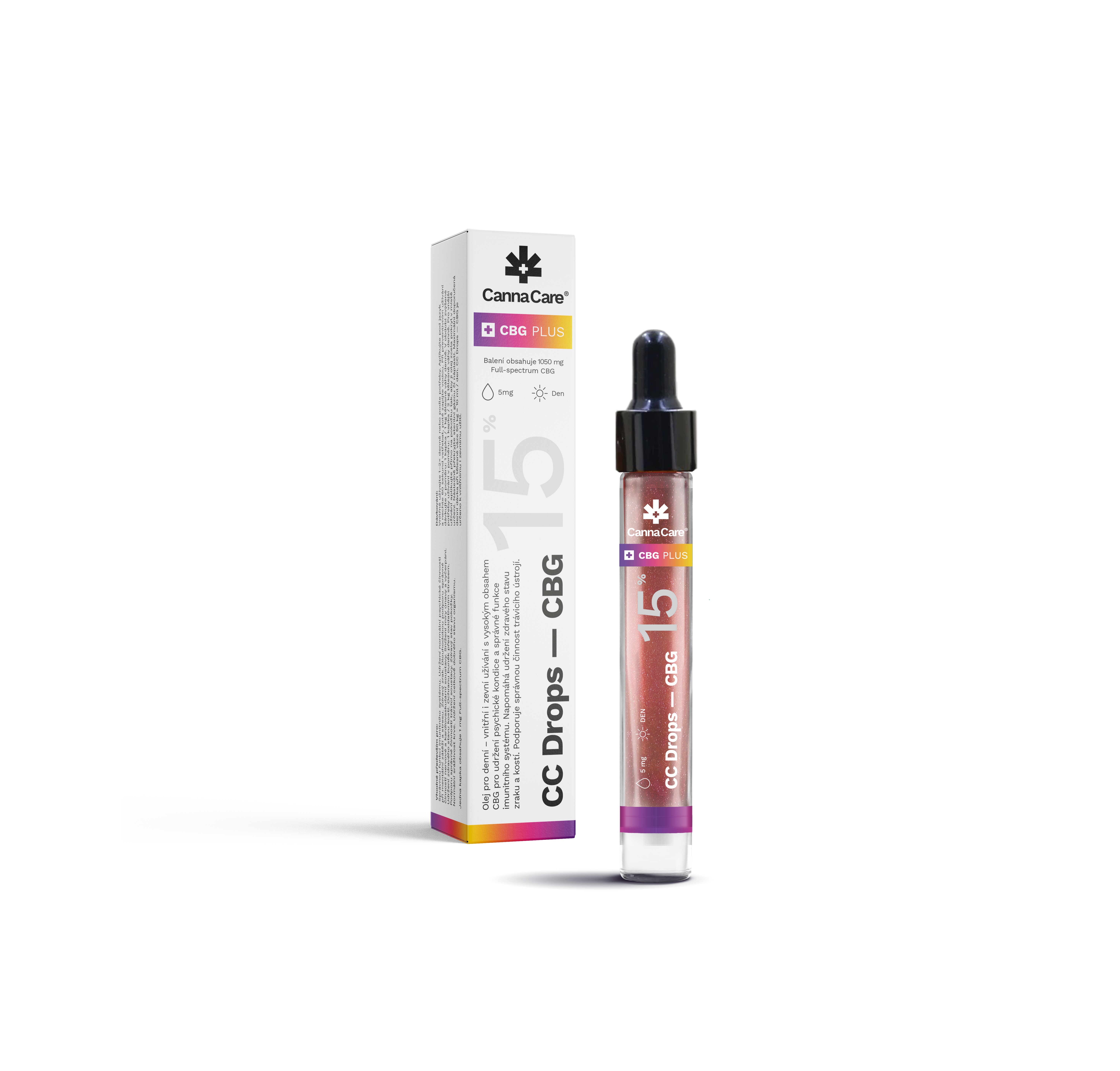 Cannacare kapky CBG 15% 7ml